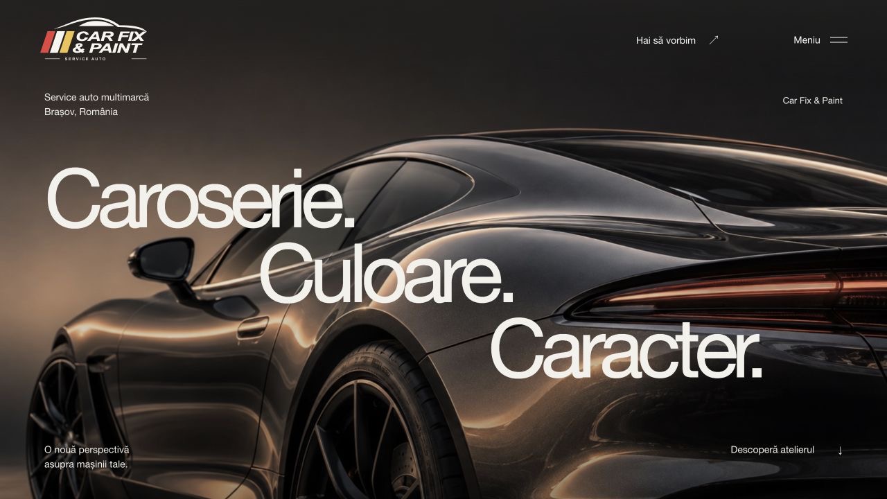 Car Fix & Paint — Automoción / Web corporativa